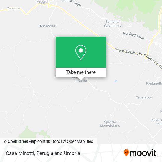 Casa Minotti map