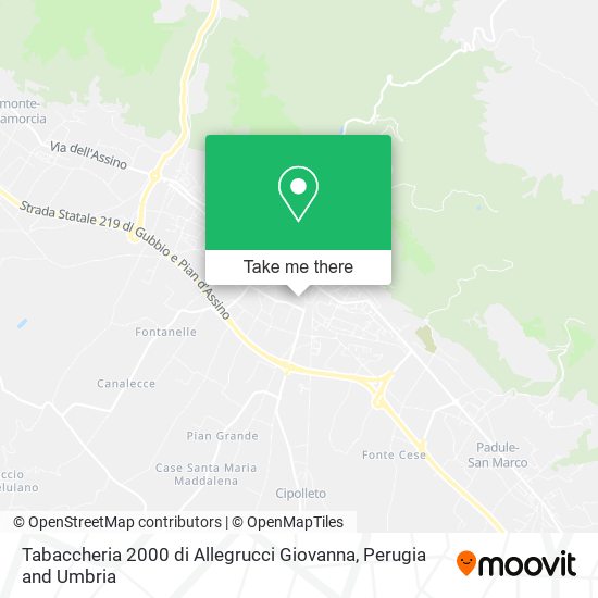 Tabaccheria 2000 di Allegrucci Giovanna map