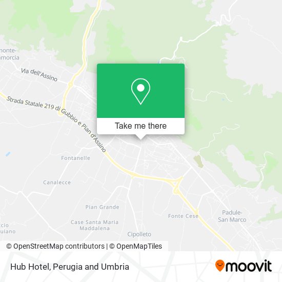 Hub Hotel map