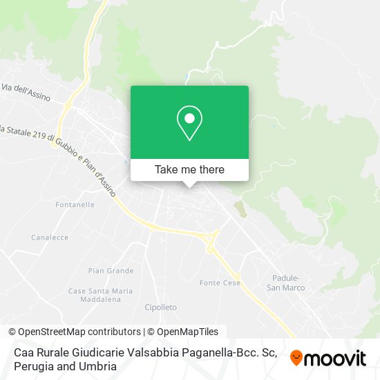 Caa Rurale Giudicarie Valsabbia Paganella-Bcc. Sc map