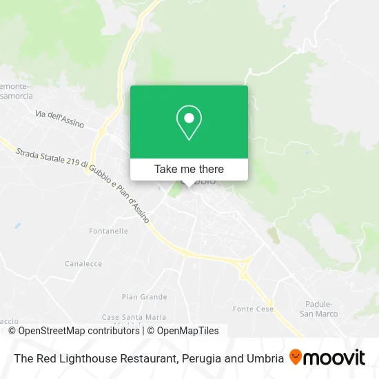 The Red Lighthouse Restaurant map