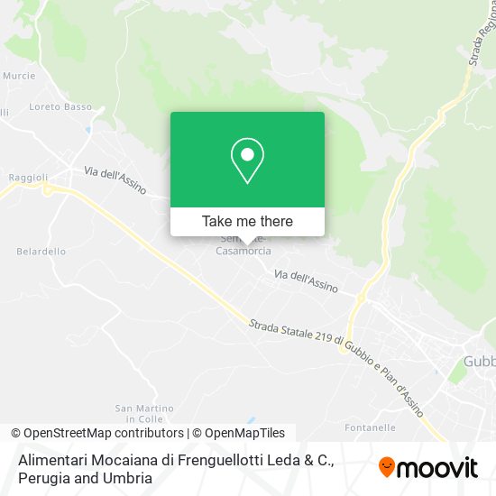 Alimentari Mocaiana di Frenguellotti Leda & C. map