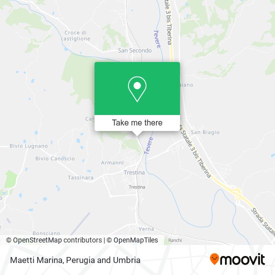 Maetti Marina map