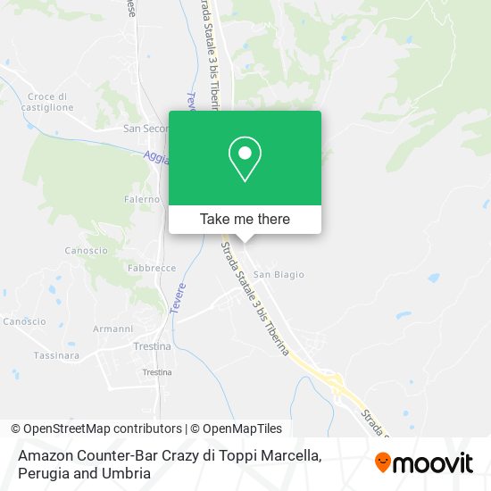 Amazon Counter-Bar Crazy di Toppi Marcella map