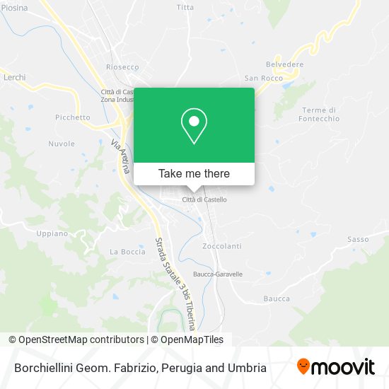 Borchiellini Geom. Fabrizio map