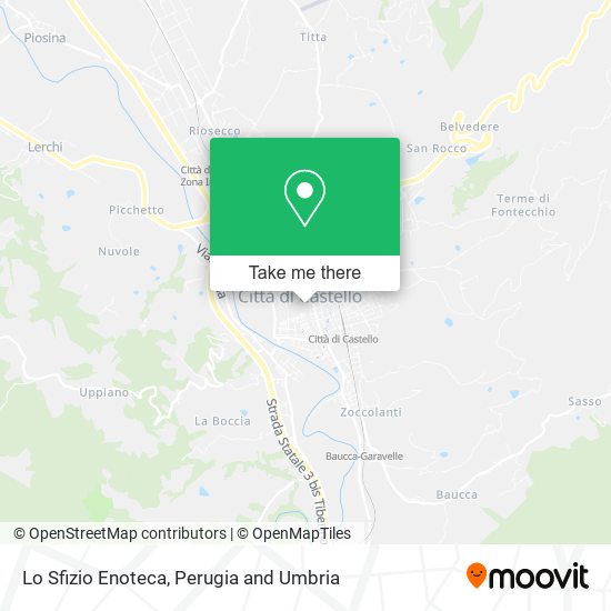 Lo Sfizio Enoteca map