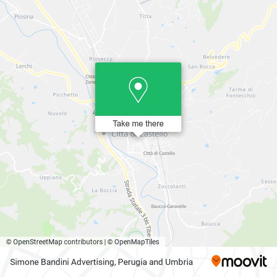 Simone Bandini Advertising map