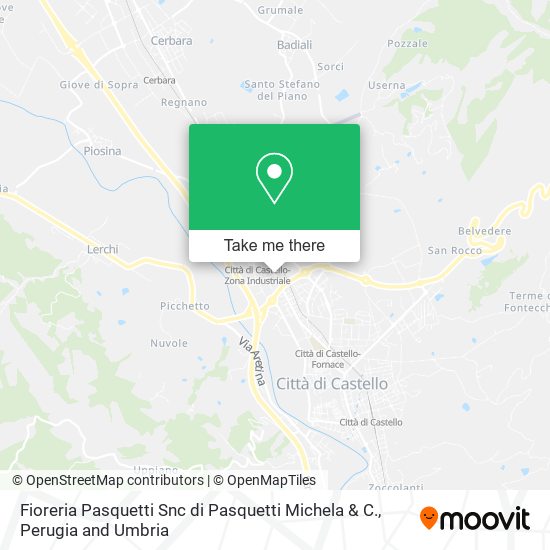Fioreria Pasquetti Snc di Pasquetti Michela & C. map