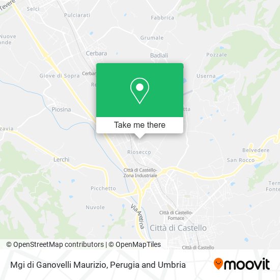 Mgi di Ganovelli Maurizio map