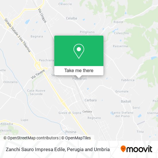 Zanchi Sauro Impresa Edile map