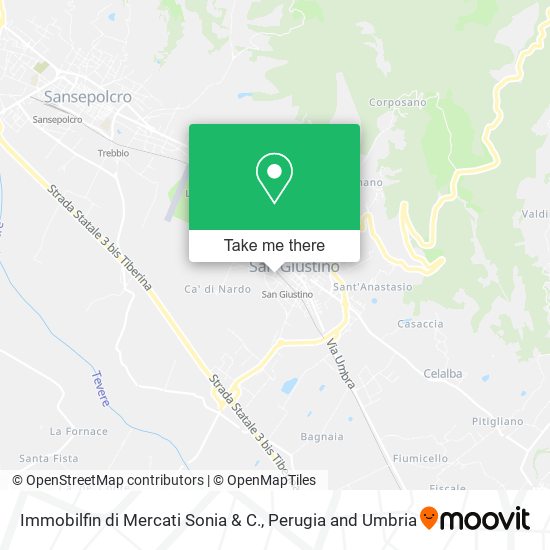 Immobilfin di Mercati Sonia & C. map