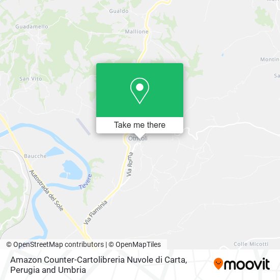 Amazon Counter-Cartolibreria Nuvole di Carta map