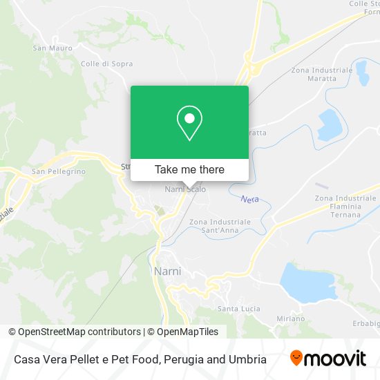 Casa Vera Pellet e Pet Food map