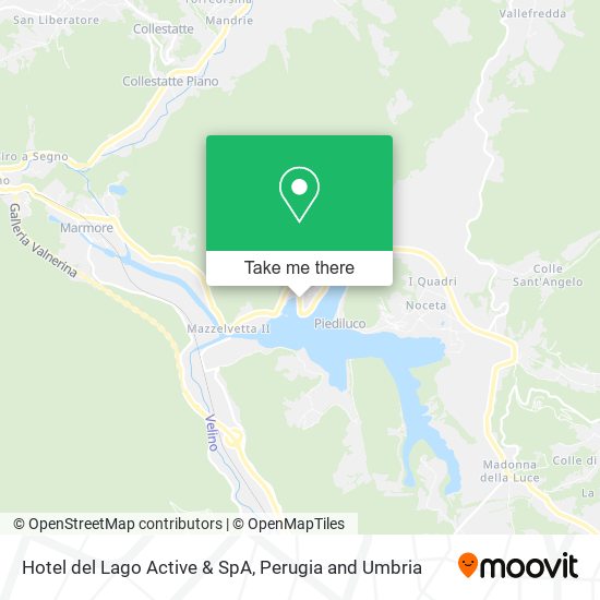 Hotel del Lago Active & SpA map