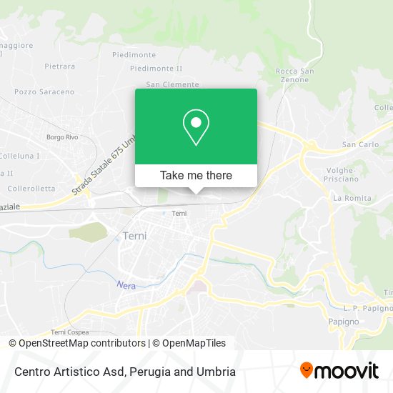 Centro Artistico Asd map