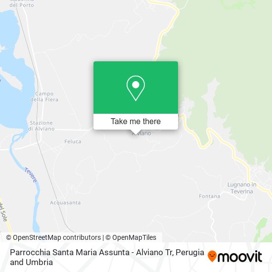 Parrocchia Santa Maria Assunta - Alviano Tr map