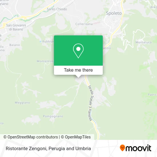 Zengoni Restaurant map