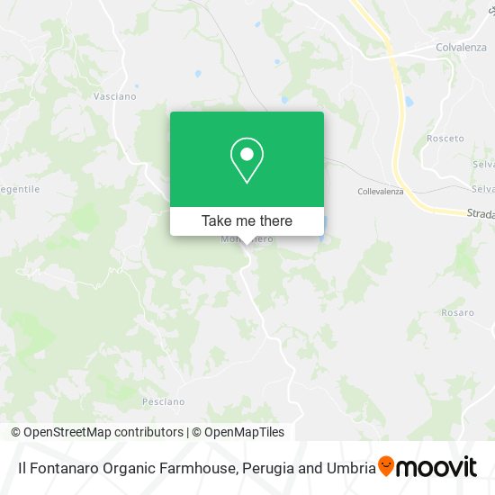 Il Fontanaro Organic Farmhouse map