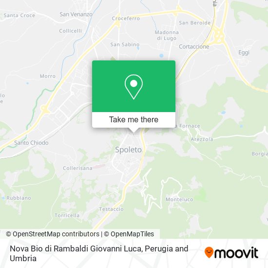 Nova Bio di Rambaldi Giovanni Luca map