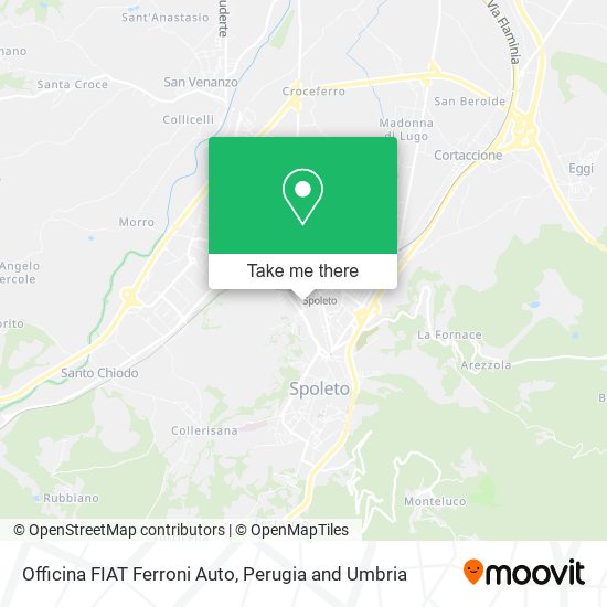 Officina FIAT Ferroni Auto map