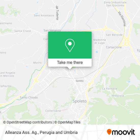 Alleanza Ass. Ag. map