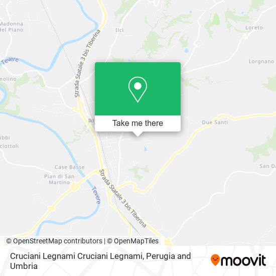 Cruciani Legnami Cruciani Legnami map