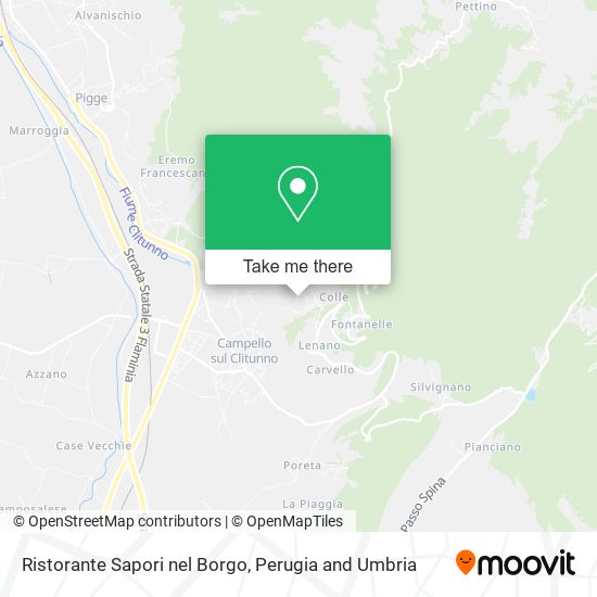 Ristorante Sapori nel Borgo map