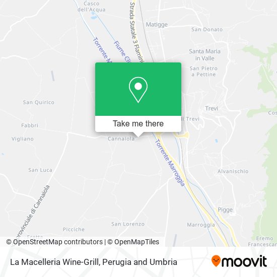 La Macelleria Wine-Grill map