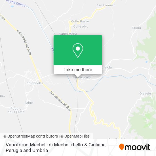 Vapoforno Mechelli di Mechelli Lello & Giuliana map