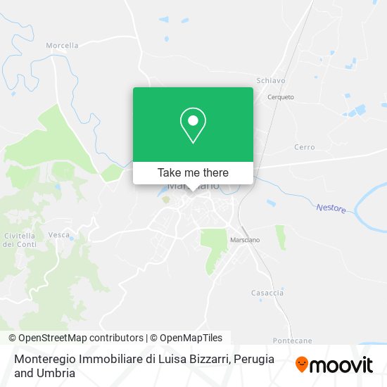 Monteregio Immobiliare di Luisa Bizzarri map