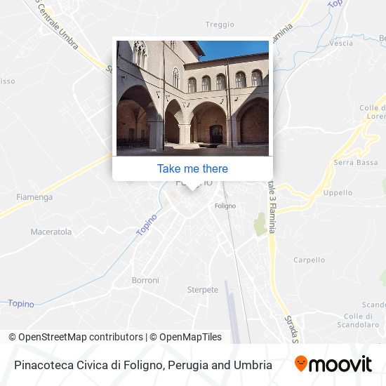 Pinacoteca Civica di Foligno map