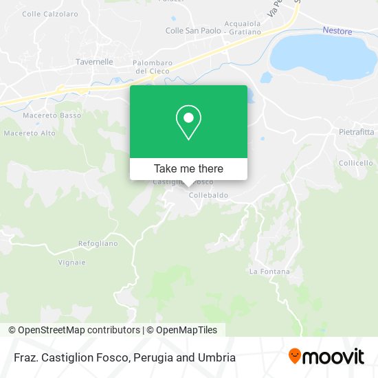 Fraz. Castiglion Fosco map