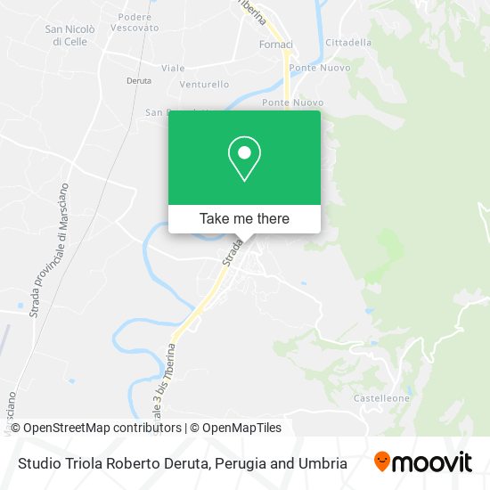 Studio Triola Roberto Deruta map