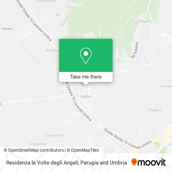 Residenza le Volte degli Angeli map