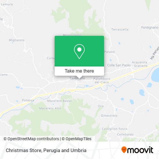 Christmas Store map