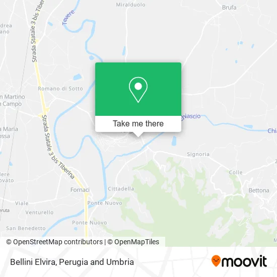 Bellini Elvira map