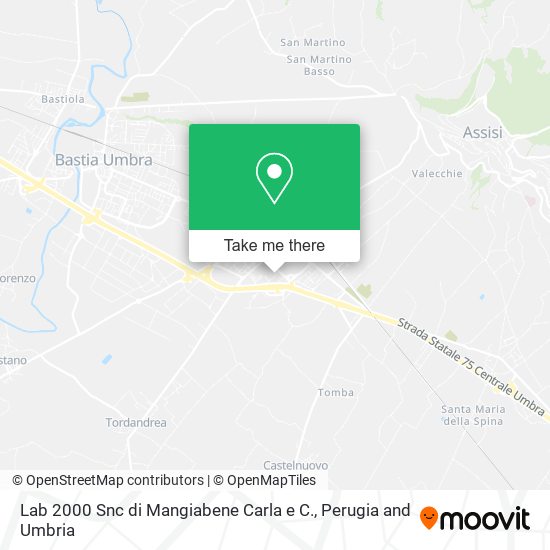 Lab 2000 Snc di Mangiabene Carla e C. map
