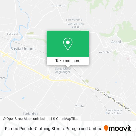 Rambo Pseudo-Clothing Stores map