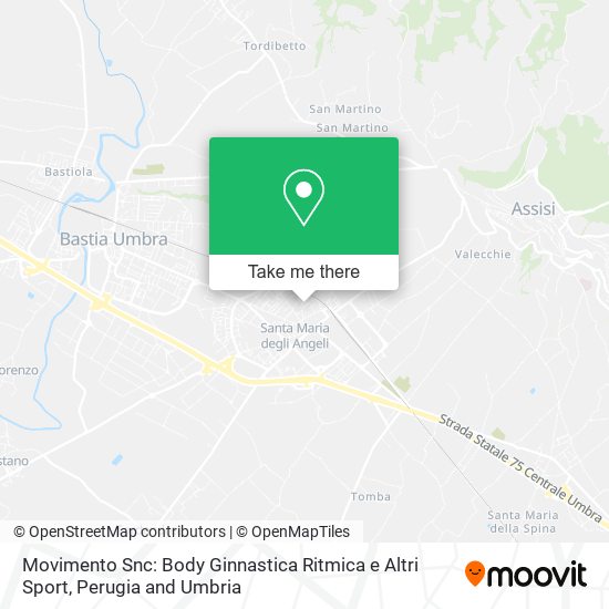 Movimento Snc: Body Ginnastica Ritmica e Altri Sport map