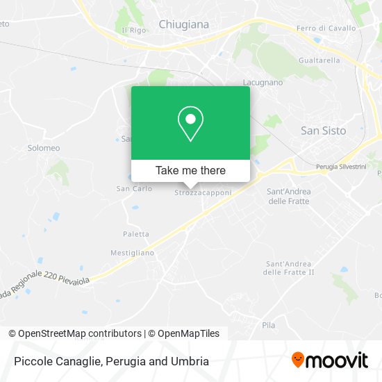 Piccole Canaglie map
