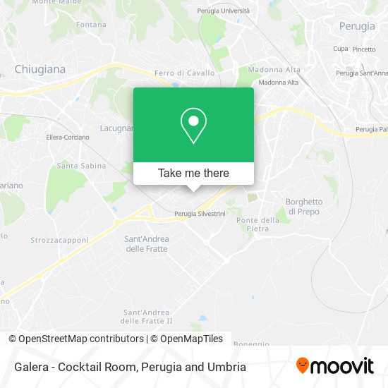 Galera - Cocktail Room map