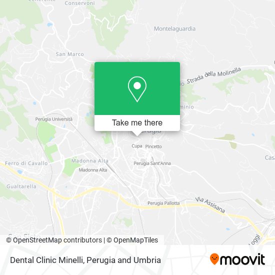 Dental Clinic Minelli map