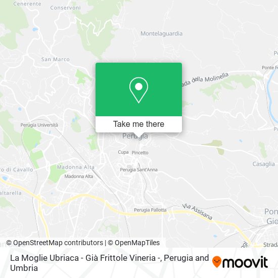 La Moglie Ubriaca - Già Frittole Vineria - map