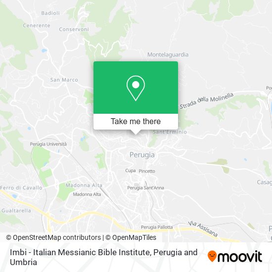 Imbi - Italian Messianic Bible Institute map