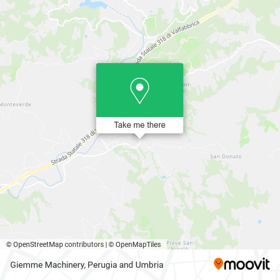 Giemme Machinery map