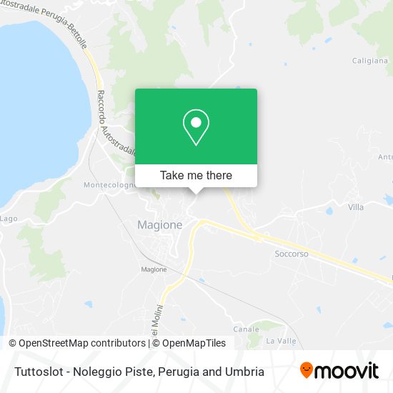 Tuttoslot - Noleggio Piste map