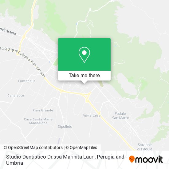 Studio Dentistico Dr.ssa Marinita Lauri map