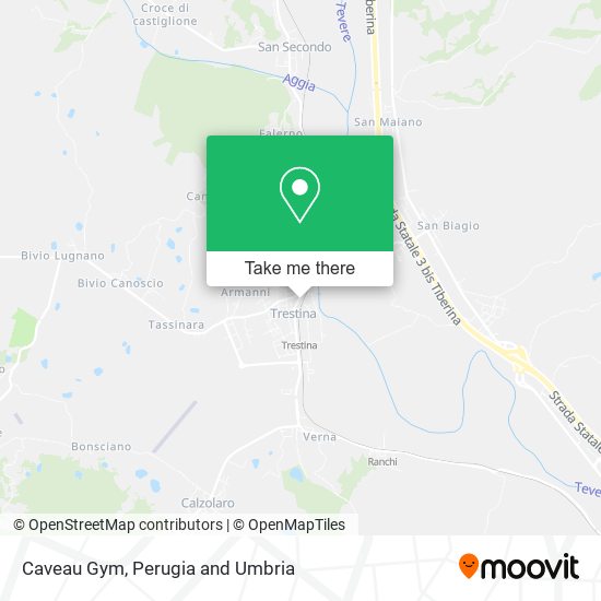 Caveau Gym map