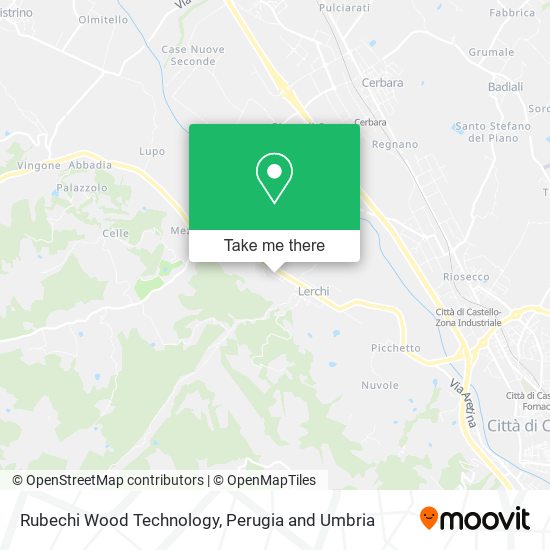 Rubechi Wood Technology map