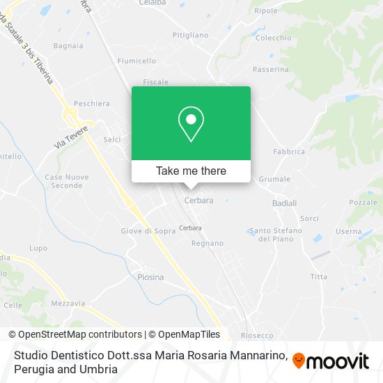 Studio Dentistico Dott.ssa Maria Rosaria Mannarino map